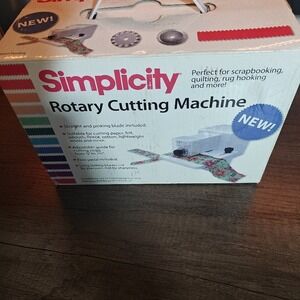 NEW Simplicity T-462 Rotary Cutter Quilting Scrapbooking Foot Pedal
